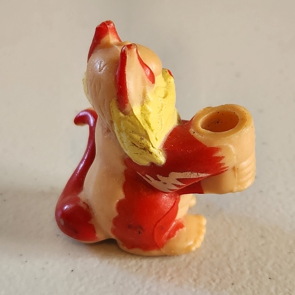 Burger King 1986 Thundercats 2" Snarf Pencil Topper Straw Holder PVC Vintage - Picture 5 of 7